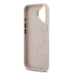 Kryt na mobil Guess PU Leather 4G Gold Frame MagSafe na Apple iPhone 17 růžový

 obrázek produktu 6 z 7