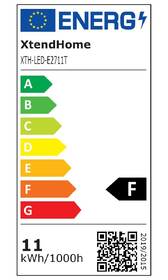 Chytrá žárovka Xtend Home 11 W, E27, 1050 lm, stmívatelná, RGB 

 obrázek produktu 1 z 3