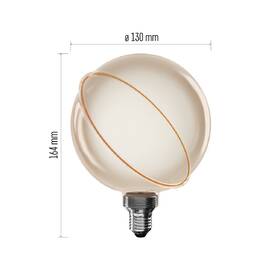 Žárovka LED EMOS DECO G130SRA "SATURN", 4W, 220 lm, E27, teplá bílá+ 

 obrázek produktu 4 z 6