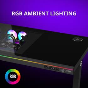 Herní stůl Lorgar DE90 RGB Wood černý

 obrázek produktu 7 z 14