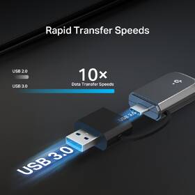 Bluetooth TP-Link Archer TBE400U, BE6500 Tri-Band Wi-Fi 7 Mini, USB-A/USB-C černý

 obrázek produktu 4 z 7