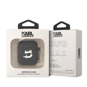 Pouzdro Karl Lagerfeld 3D Logo NFT Choupette Head na AirPods 1/2 černé

 obrázek produktu 2 z 2