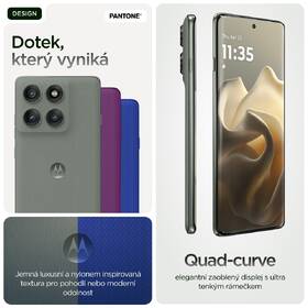 Mobilní telefon Motorola Edge 60 Pro 5G 12 GB / 512 GB zelený

 obrázek produktu 5 z 20