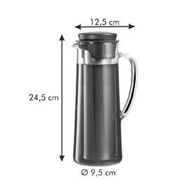 Konvice na čaj a kávu Tescoma TEO 1 l 

 obrázek produktu 1 z 2