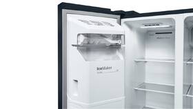 Americká lednice Bosch KAD93VBFP černá barva
