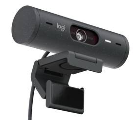 Webkamera Logitech Brio 500 šedá

 obrázek produktu 2 z 11