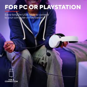 Headset Trust GXT 490W FAYZO, USB bílý

 obrázek produktu 8 z 14