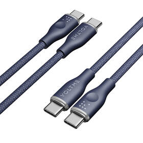 Kabel Voltme Powerlink Rugg Series USB-C/USB-C, CTC 3A/60W 1m modrý

 obrázek produktu 1 z 2