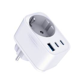 Nabíječka do sítě 3mk Comfort GaN 2xUSB-C/USB-A 30W bílá

 obrázek produktu 1 z 9
