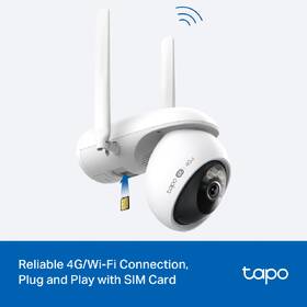 IP kamera TP-Link Tapo C665G 4K LTE KIT bílá

 obrázek produktu 2 z 13