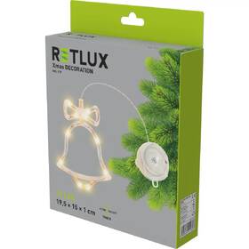 LED dekorace RETLUX RXL 519 zvonek,10LED, 20cm bílá

 obrázek produktu 5 z 5