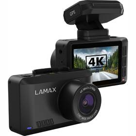Autokamera LAMAX T10 4K GPS (s hlášením radarů) černá barva
