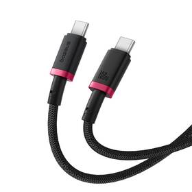 Kabel Baseus Dura USB-C/USB-C, 100W, 1m černý/červený

 obrázek produktu 3 z 16