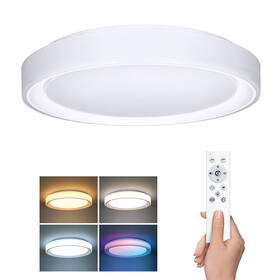 Stropní svítidlo Solight Floco, 30W + 6W RGB bílé

 obrázek produktu 2 z 10