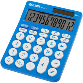 Kalkulačka Eleven RK-2311-BL, stolní, dvanáctimístná modrá

 obrázek produktu 1 z 2