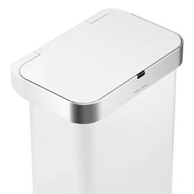 Bezdotykový odpadkový koš Simplehuman ST2049, 58 l bílý

 obrázek produktu 4 z 5