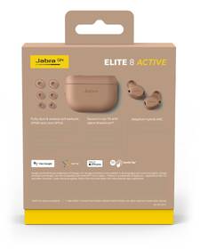 Sluchátka Jabra Elite 8 Active hnědá

 obrázek produktu 5 z 5