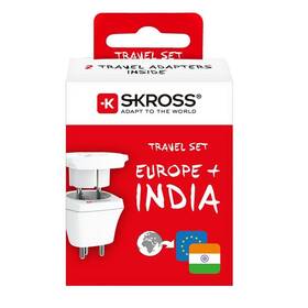 Cestovní adaptér SKROSS India Combo pro použití v Indii, typ D bílý

 obrázek produktu 2 z 2
