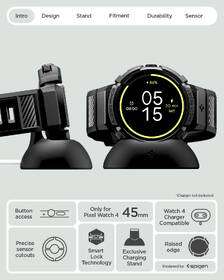 Řemínek Spigen Rugged Armor Pro + Stand na Google Pixel Watch 4 45mm černý

 obrázek produktu 14 z 19