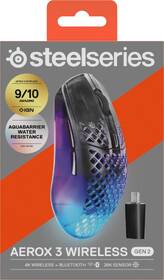 Myš SteelSeries Aerox 3 Wireless Gen 2 - Shadow černá

 obrázek produktu 8 z 8