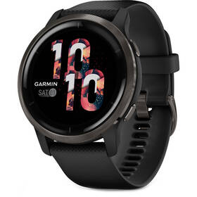 Chytré hodinky Garmin Venu 2 - Slate / Black Band 

 obrázek produktu 1 z 5