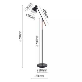 Stojací lampa EMOS EDWARD černá

 obrázek produktu 6 z 7