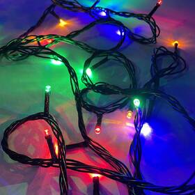 Vánoční osvětlení ColorWay vnitřní, 100 LED, USB, 10m, vícebarevné 

 obrázek produktu 3 z 18