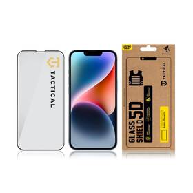 Tvrzené sklo Tactical 5D na Apple iPhone 13/13 Pro/14 černé

 obrázek produktu 2 z 2