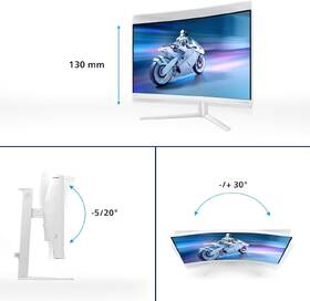Herní monitor Philips Evnia 27M2C5501 bílý

 obrázek produktu 8 z 8