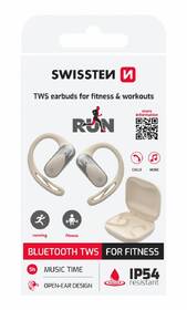 Sluchátka Swissten na běhání Open Ear bílá

 obrázek produktu 2 z 2
