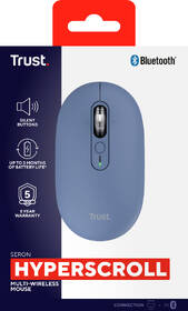 Myš Trust Seron Hyperscroll Slim modrá

 obrázek produktu 8 z 13