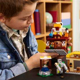 Stavebnice LEGO® Minecraft®  21273 Balón v podobě ďasa a útok na vesnici 

 obrázek produktu 7 z 9
