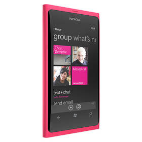 Mobilní telefon Nokia 800 růžová barva
