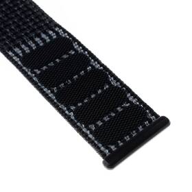 Řemínek FIXED Nylon Strap na Apple Watch 38/40/41 mm - reflexně černý 

 obrázek produktu 2 z 2