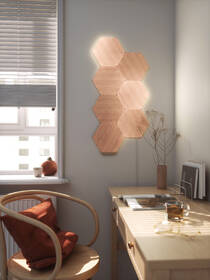 LED světlo Nanoleaf Elements Hexagons Starter Kit 7ks dřevo

 obrázek produktu 5 z 11