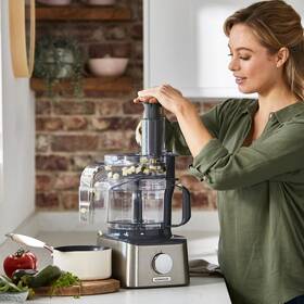 Kuchyňský robot KENWOOD FDP65820SI stříbrná barva
