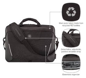 Brašna na notebook Wenger XE Brief 17" černá

 obrázek produktu 9 z 12