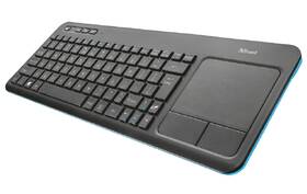Klávesnice Trust Veza Touchpad, US černá

 obrázek produktu 1 z 7