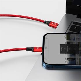 Kabel Baseus Rapid Series 3v1 USB-C (Micro USB/Lightning/USB-C) PD 20W 1,5m červený

 obrázek produktu 6 z 10