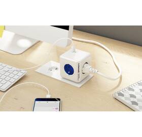 Rozbočovací zásuvka Cubenest Powercube Original USB PD 20W, USB, USB-C, 4x zásuvka bílá/modrá

 obrázek produktu 1 z 1