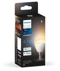 Chytrá žárovka Philips Bluetooth, 5,1W, E14, White Ambiance 

 obrázek produktu 4 z 4