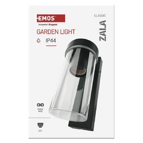 Nástěnné svítidlo EMOS Zala ZGC010P, zahradní, E27, IP44, MAX 15W antracitové

 obrázek produktu 4 z 8