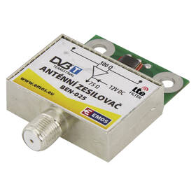 Zesilovač EMOS anténní předzesilovač 25dB VHF/UHF 

 obrázek produktu 1 z 1