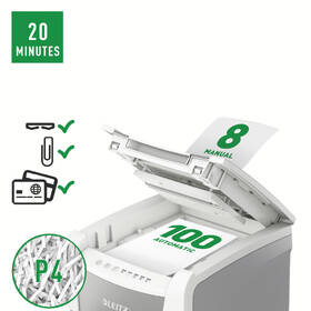 Skartovač Leitz IQ Autofeed 100 P4 

 obrázek produktu 7 z 14