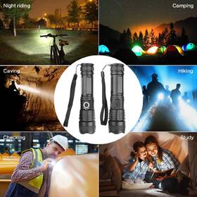 Svítilna Solight 1000 lm,  fokus, 2800 mAh Li-Ion, USB černá

 obrázek produktu 6 z 9
