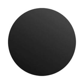 Sada magnetických plíšků WG nalepovací, 1x oválný+ 1x kulatý černá barva
