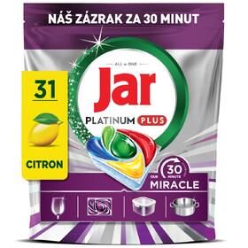 Kapsle do myčky Jar Platinum Plus 30 Minute Miracle (31 ks) 

 obrázek produktu 1 z 7