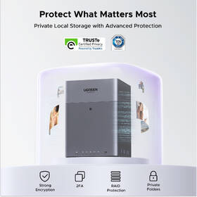 Datové úložiště (NAS) UGREEN NASync DH4300plus - 85660 (Diskless) šedé

 obrázek produktu 11 z 13