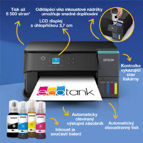 Tiskárna multifunkční Epson EcoTank L4360 černá

 obrázek produktu 3 z 16
