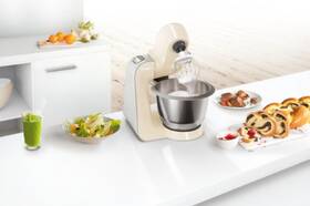 Kuchyňský robot Bosch MUM58920 stříbrná barva
